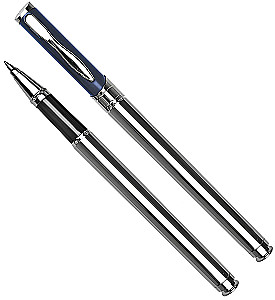 długopis kulkowy w opakowaniu prezentowym - Roller, niebieski