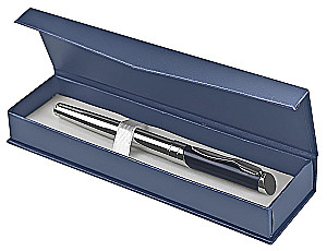 Kugelschreiber im Geschenkverpackung - Roller, blau
