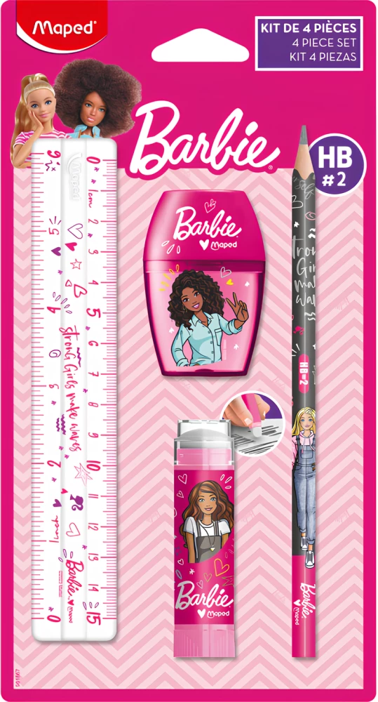 Kancelejas piederumu komplekts - Barbie