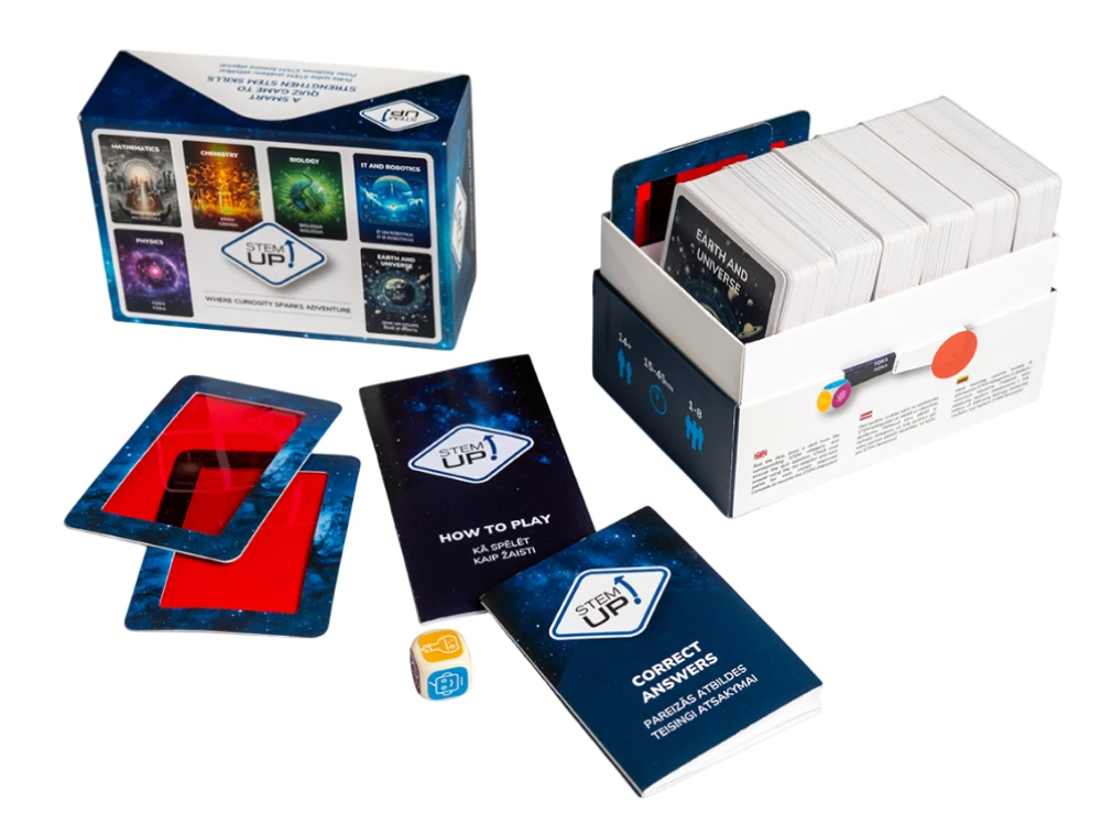 Board Game, Quiz - STEM UP! (in English)