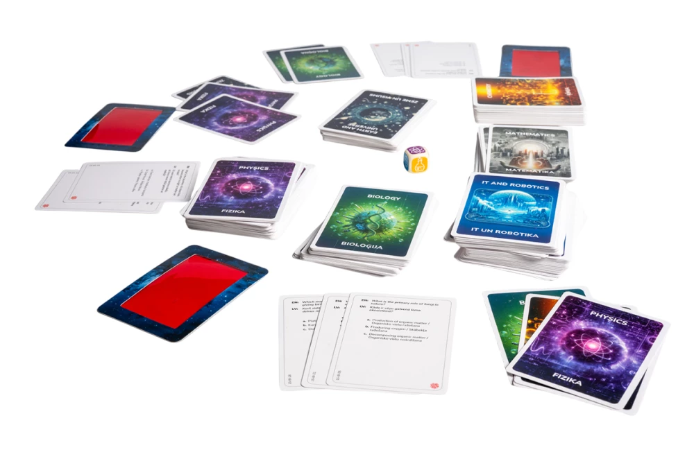 Board Game, Quiz - STEM UP! (in English)