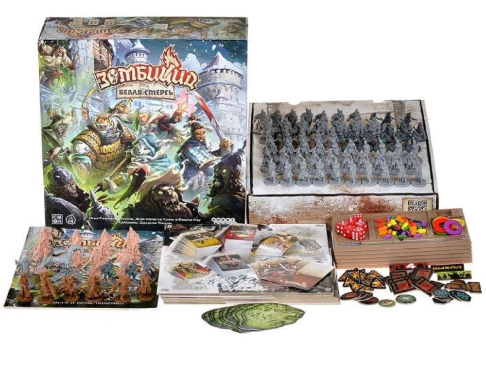 Brettspiel - Zombicide: Weißer Tod