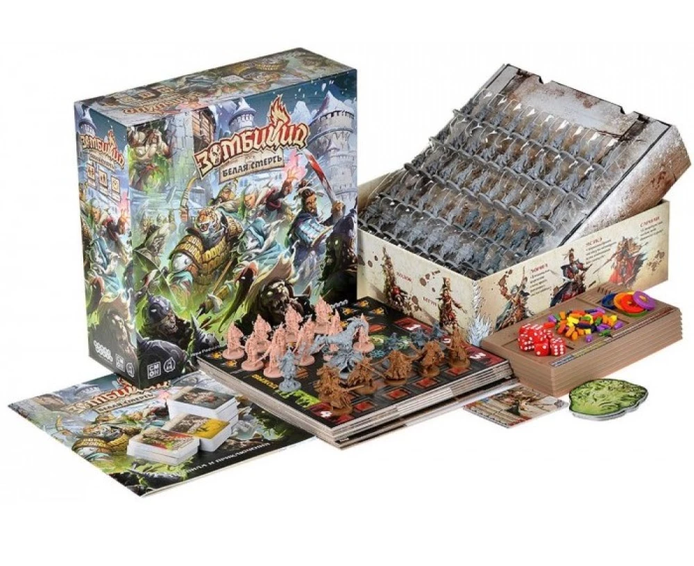 Brettspiel - Zombicide: Weißer Tod