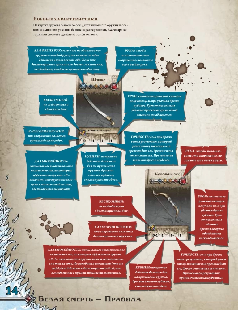 Brettspiel - Zombicide: Weißer Tod