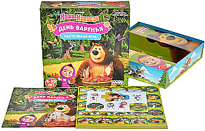Gra planszowa - Masza i Niedźwiedź. Dzień dżemu