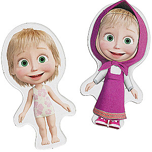 Маша и Медведь. Развивающая игра на магнитах