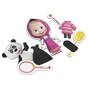 Маша и Медведь. Развивающая игра на магнитах