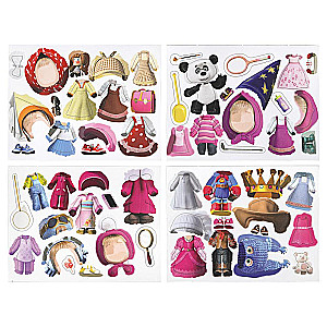 Маша и Медведь. Развивающая игра на магнитах