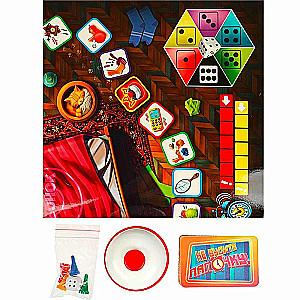 Board Game with a Bell. Don't Wake Daddy!