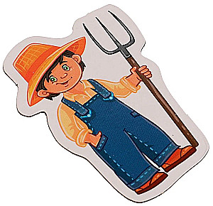 Развивающая игра на магнитах. Профессии