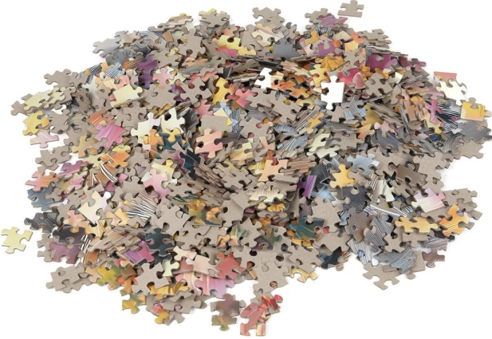 Пазлы классические в коробке. Кот на закате. 1000 деталей