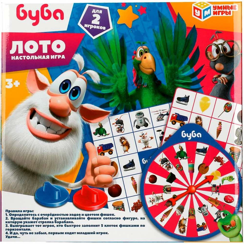 Настольная игра - Лото. Буба