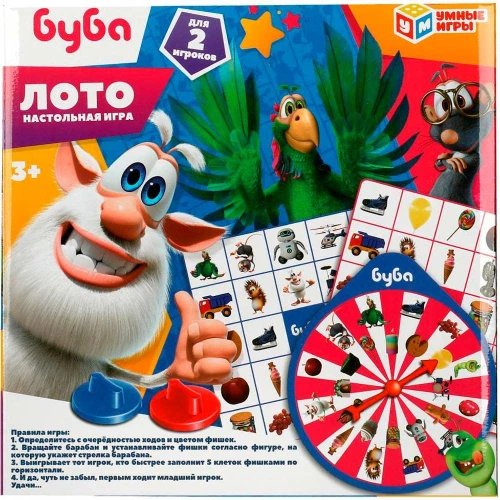 Настольная игра - Лото. Буба