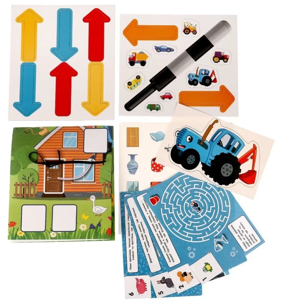 Настольная игра - Мега-квест. Синий Трактор