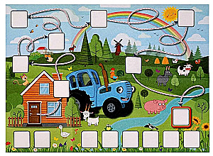 Настольная игра - Мега-квест. Синий Трактор