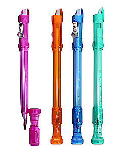 Ballpoint pen WHISTLE, blue, assorted