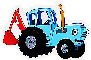 Развивающая игра для детей - Синий трактор. Истории на магнитах