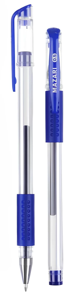 Gēla pildspalva - DENISE, zila