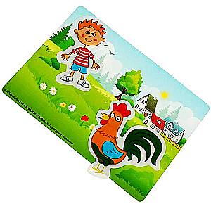 IQ Липучки из пластика. Синий трактор. Любимые герои