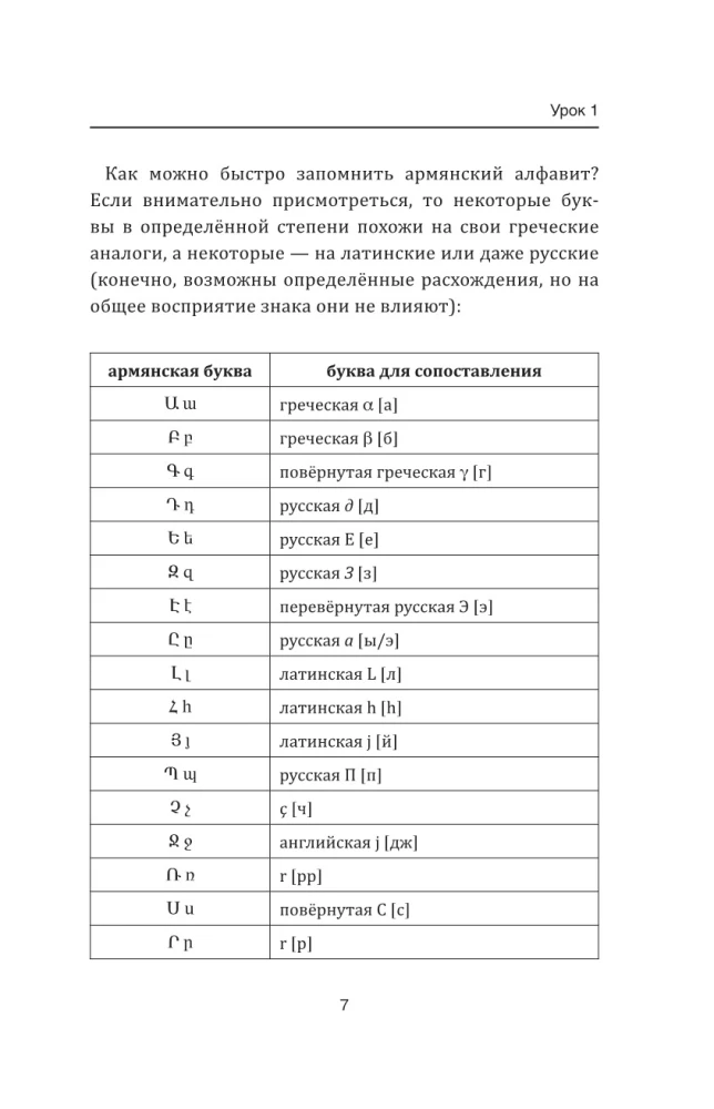 Armenisch von Grund auf