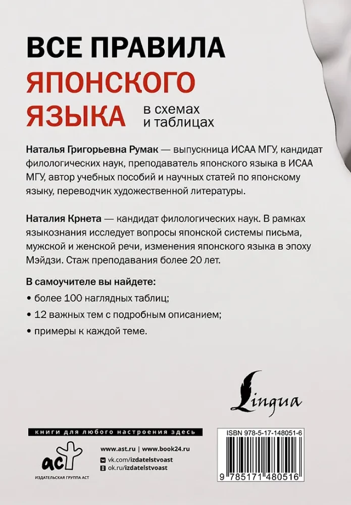 Wszystkie zasady języka japońskiego w schematach i tabelach