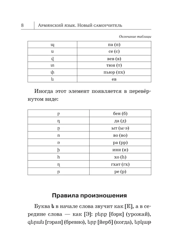 Armėnų kalba. Naujas savarankiškas mokinys