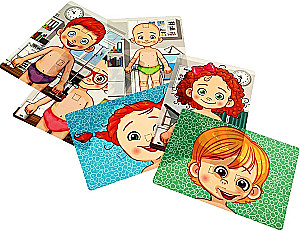 IQ-липучки из пластика - Тело человека