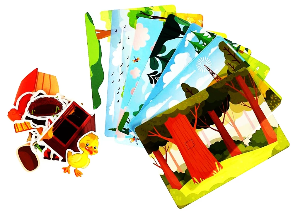 IQ Липучки из пластика - Кто где живёт?