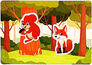 IQ Липучки из пластика - Кто где живёт?