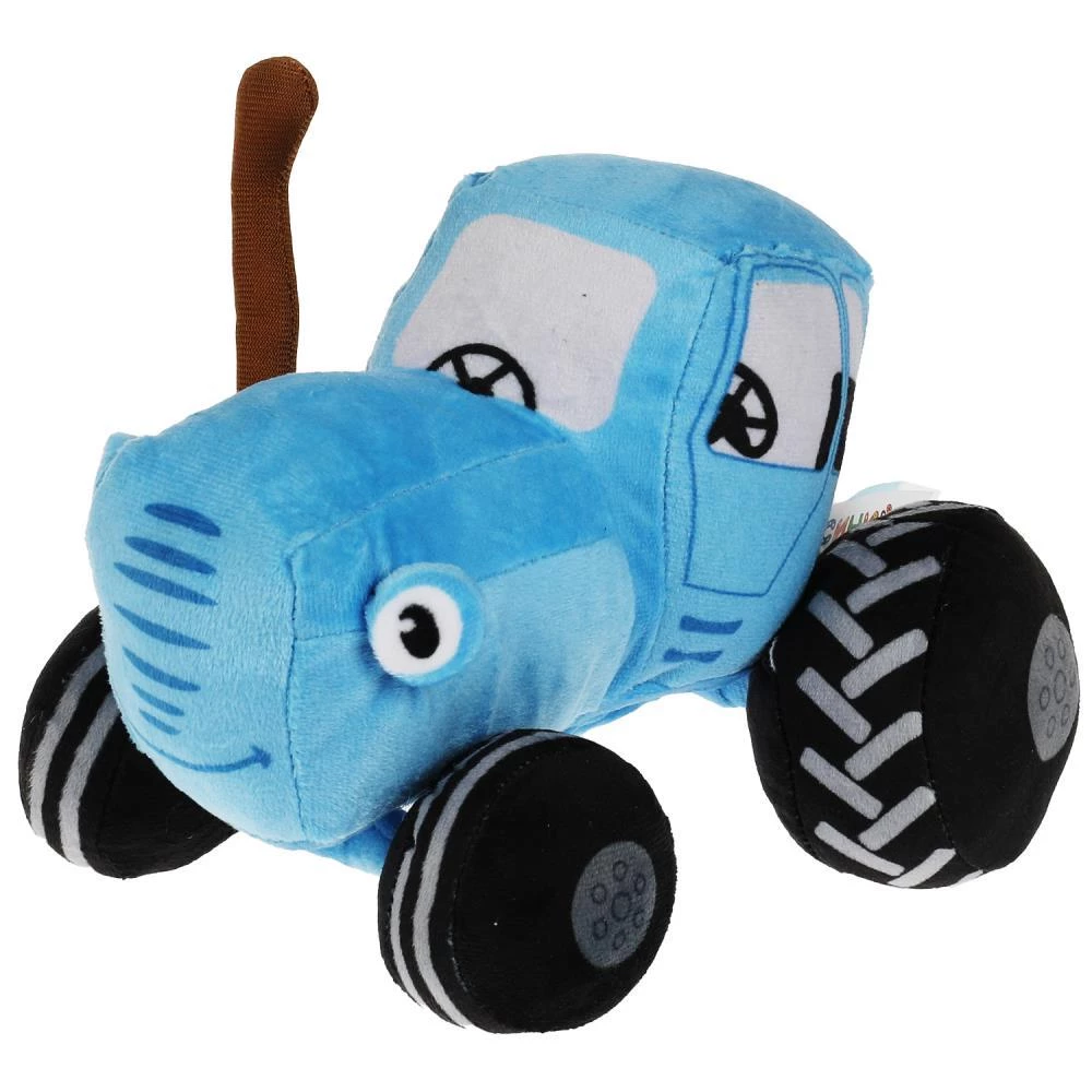 Mīkstā rotaļlieta - Zilais traktors
