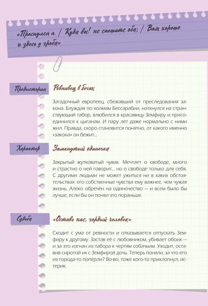 Книга персонажей. Русская классика