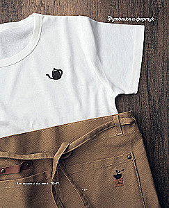 Сладкая вышивка Анны Кавабаты. Более 30 сюжетов из уютной кофейни