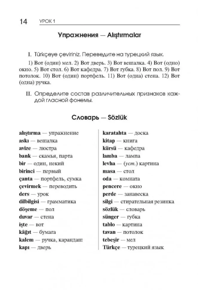 Турецкий язык. Начальный курс