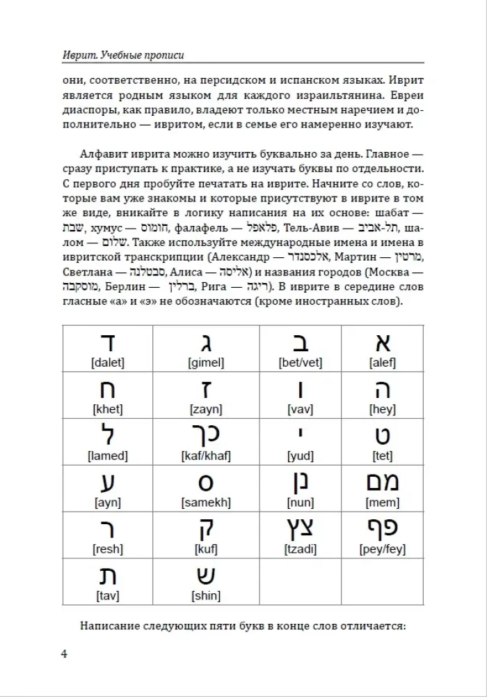 Hebräisch. Lernhefte