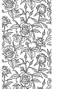 Einzigartige Blumen. Anti-Stress Ausmalbuch mit Spiralbindung