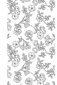 Einzigartige Blumen. Anti-Stress Ausmalbuch mit Spiralbindung