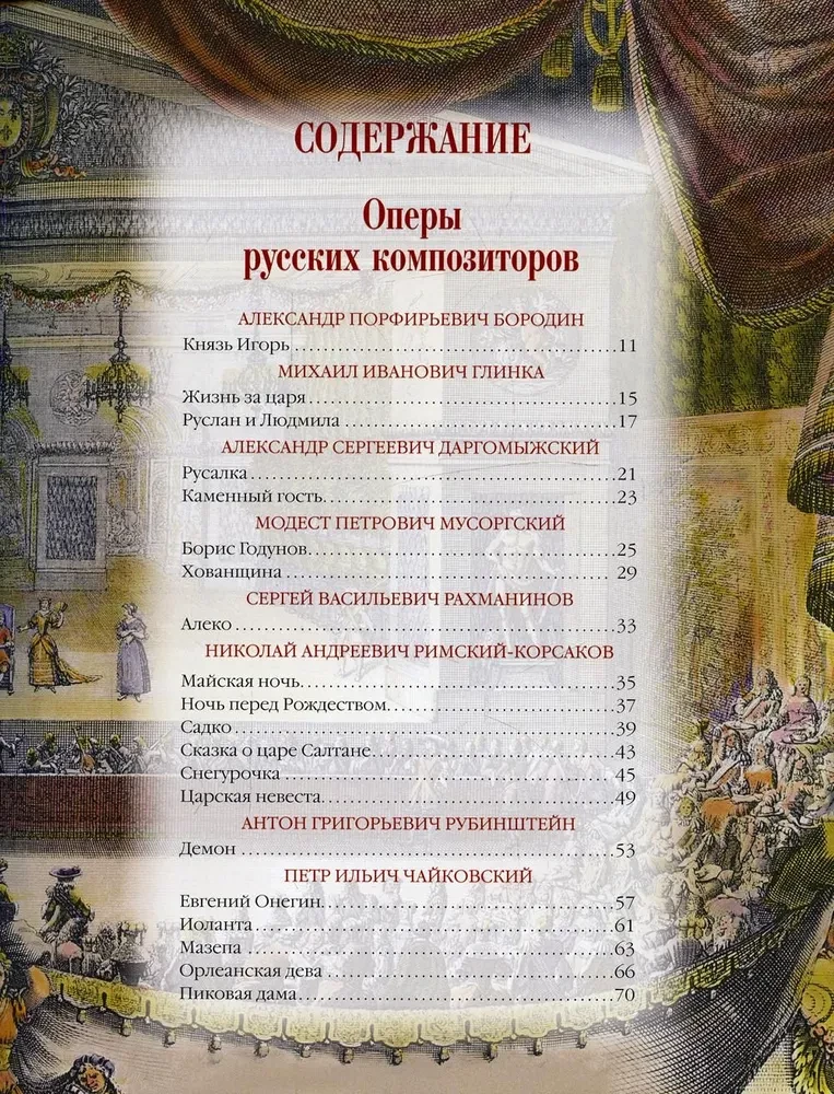 Шедевры мировой оперы