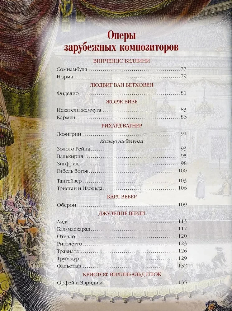 Шедевры мировой оперы