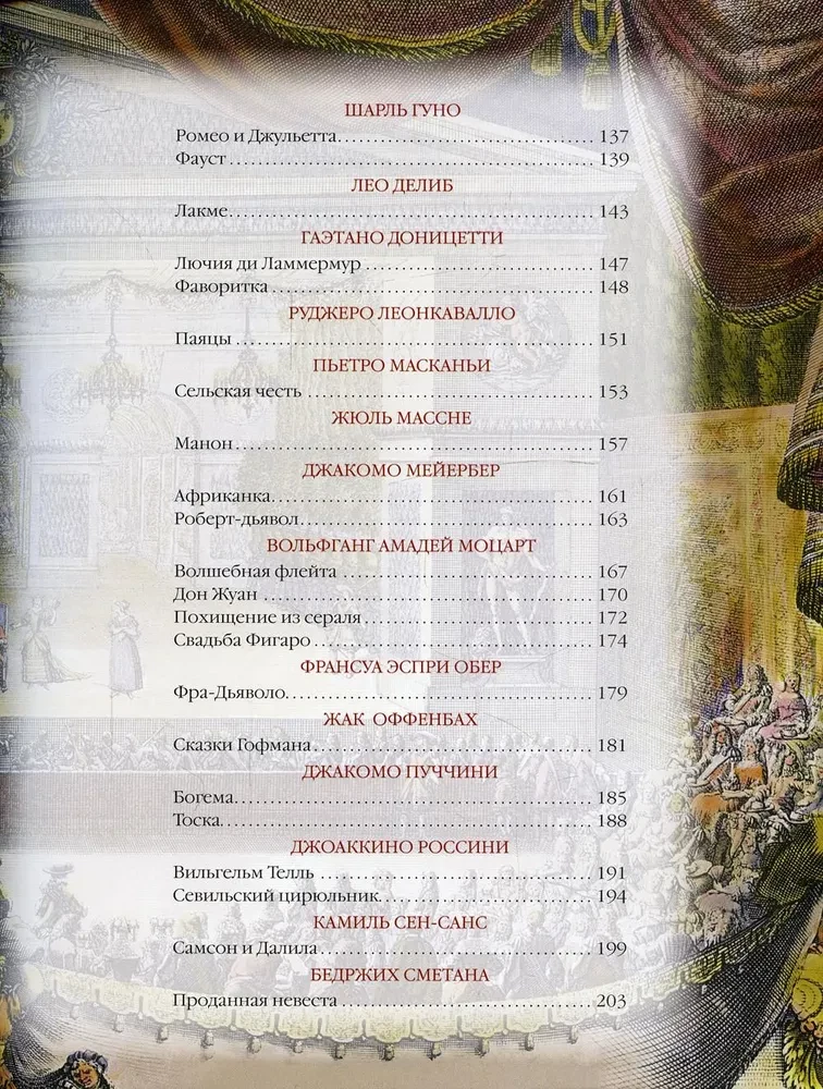 Шедевры мировой оперы