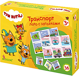 Lotto z zagadkami - Trzy koty. Transport