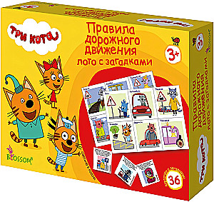 Lotto z zagadkami - Trzy koty. Zasady ruchu drogowego