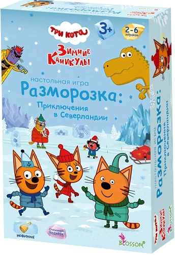 Gry planszowa - Trzy koty. Rozmrożenie: Przygody w Krainie Wiecznego Lodu