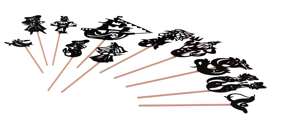 Персонажи театра теней - Русалочка