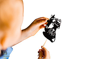 Персонажи театра теней - Волшебная лампа Аладдина