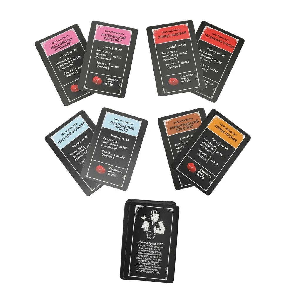 Настольная игра - Монополия. Большая афера. С наручниками