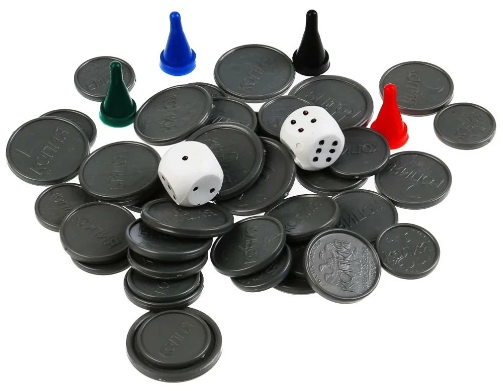 Board Business Game - Millionaire with Coins