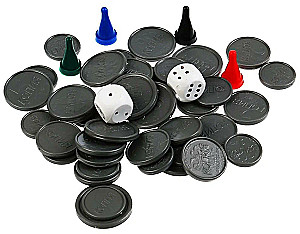 Board Business Game - Millionaire with Coins