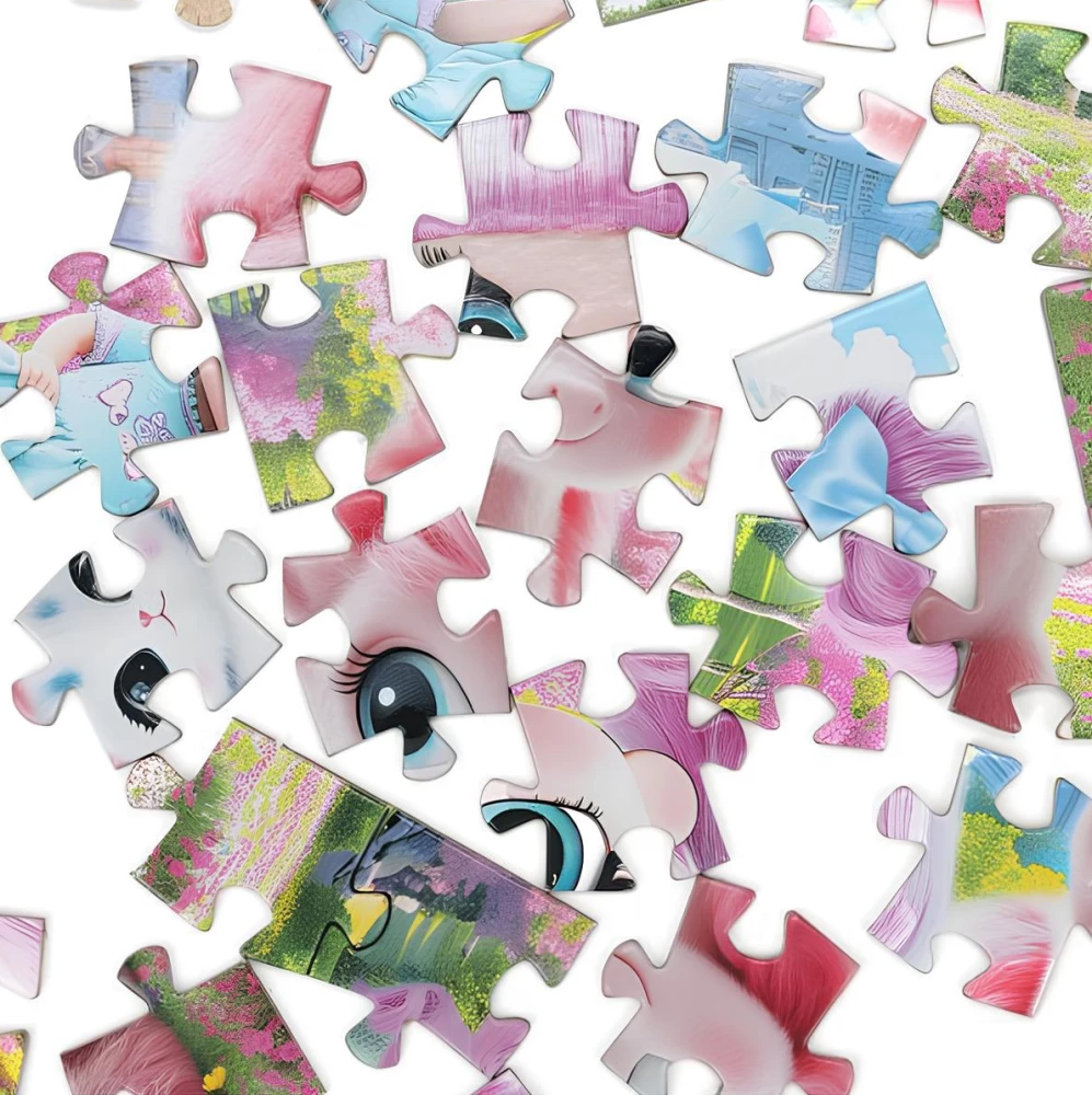 Puzzle - Cheerful Pony Friends, 54 Pieces