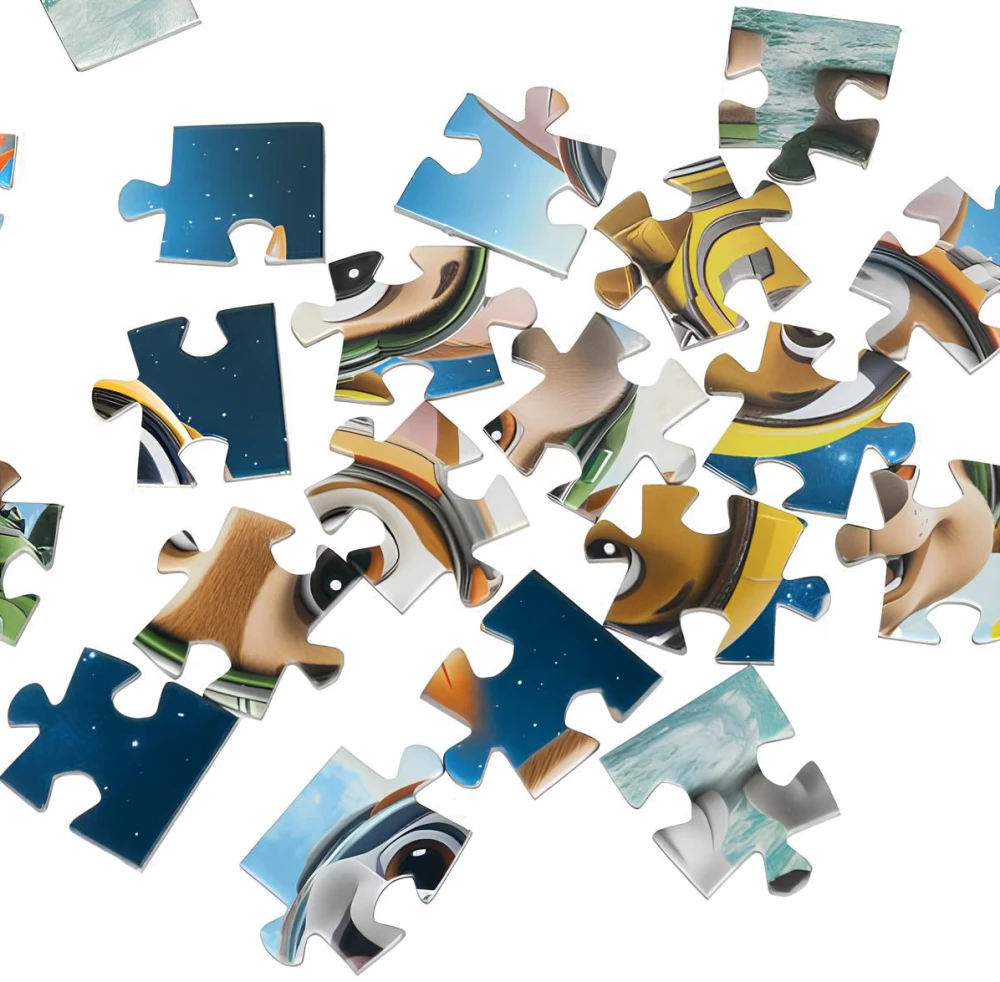 Puzzle - Super Puppies in Space, 54 pieces