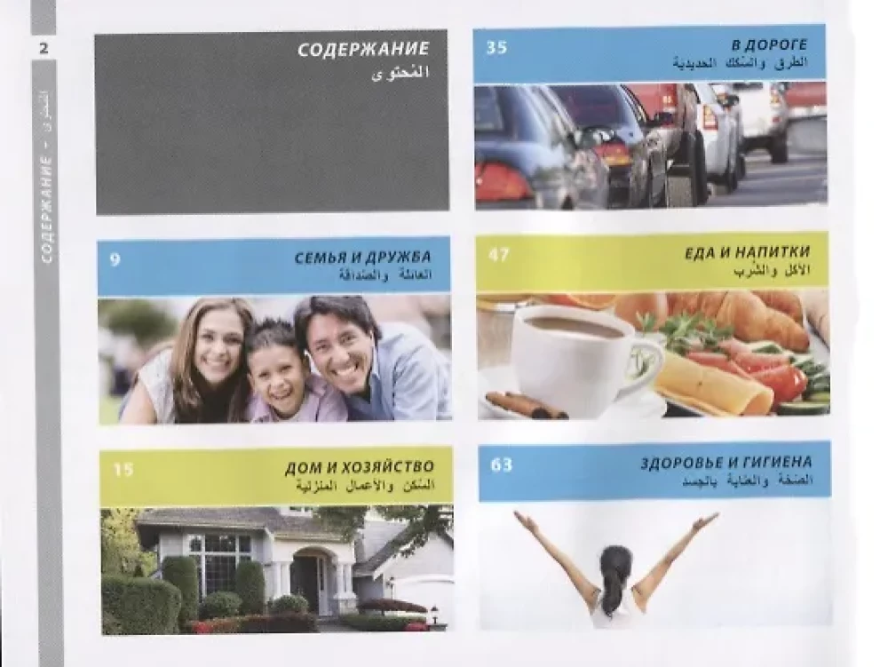 Arabic and Russian Illustrated Dictionary. Compact Edition: 1500 Most Necessary Words for Everyday Life